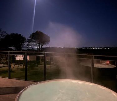 Hayling Island Villa | Modern 5 Bedroom Luxury Home with Sea Views and Hot Tub