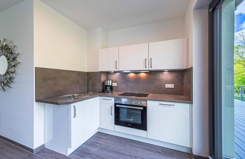 Krakow am See Apartment | Modern 5-star vacation apartment with roof terrace on Lake Krakow