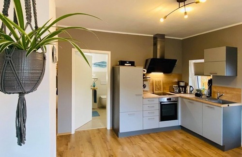 Wunsiedel Apartment | Modern 5-star vacation apartment with large living area "Ochsenkopf"