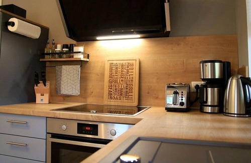 Wunsiedel Apartment | Modern 5-star vacation apartment with large living area "Ochsenkopf"
