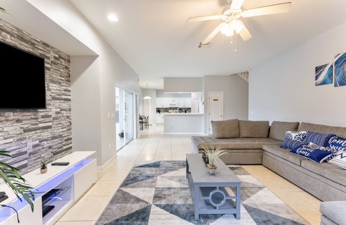 West Haven House | Modern 5BR Family Home w/Private Pool Near Disney