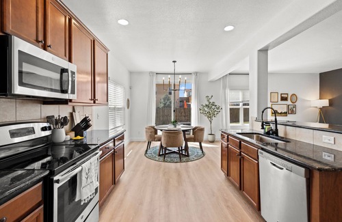 Security-Widefield House | Modern 5BR Home Near Airport - Central Location & Hot Tub