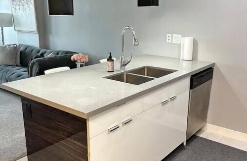 Bow Riverfront Apartment | Modern and Charming one bedroom Apartment Calgary downtown #503