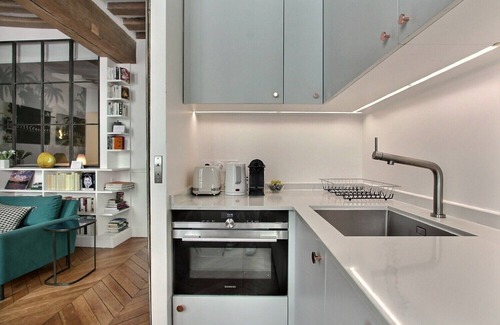 6th Arrondissement Apartment | Modern and cosy 2 BD 2 BTH with AC in St. Germain, insurance included