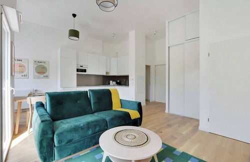 Le Bois Porte de Nogent Apartment | Modern Apartment-1BD/4P-PMR-Nogent-sur-Marne