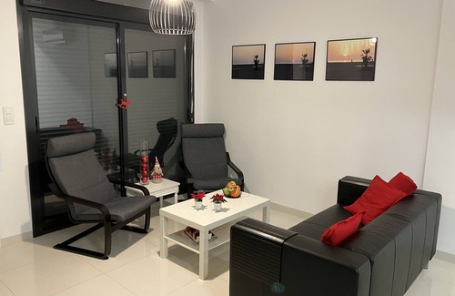 Pueblo Latino Apartment | Modern apartment 250 m from the sea with south facing terrace and swimming pool