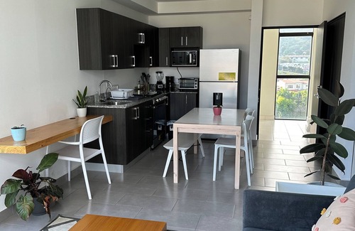 Santa Tecla Apartment | Modern Apartment 901 with Panoramic Volcano View - Santa Tecla