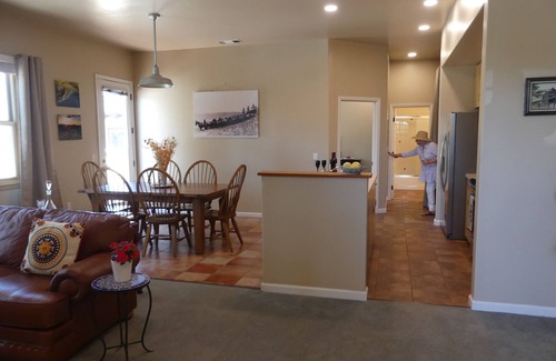 Paso Robles Condo | Modern Apartment, Downtown is walking out the door