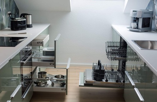Luedinghausen Condo | Modern apartment for 5 people with south-facing balcony