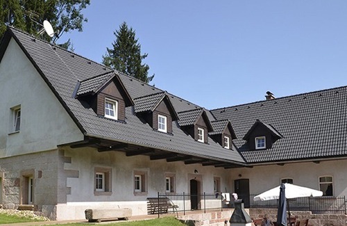 Stupna Apartment | Modern Apartment in Vidochov with Swimming Pool