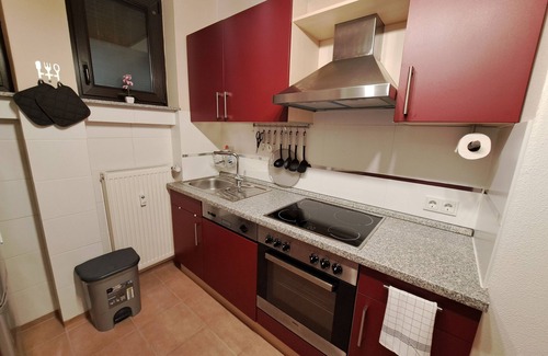 Bexbach Apartment | Modern apartment in Oberbexbach, for up to 5 people, with desk & parking space