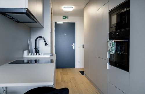 Nivy Apartment | Modern Apartment in Downtown w/Garage, Balcony & WiFi