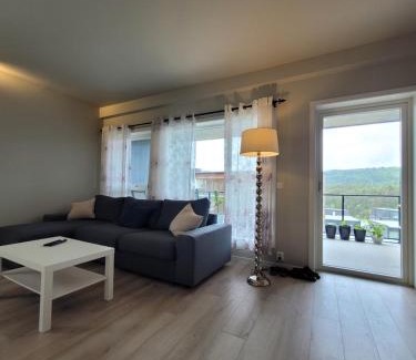 Os Apartment | Modern apartment near Bergen, in Søfteland & nature