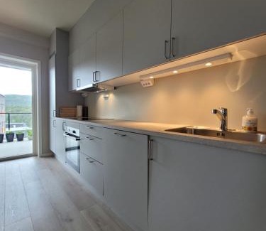 Os Apartment | Modern apartment near Bergen, in Søfteland & nature