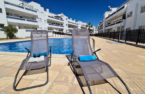 Santa Luzia Apartment | Modern apartment (T2) with 2 pools in very quiet area close to the beach