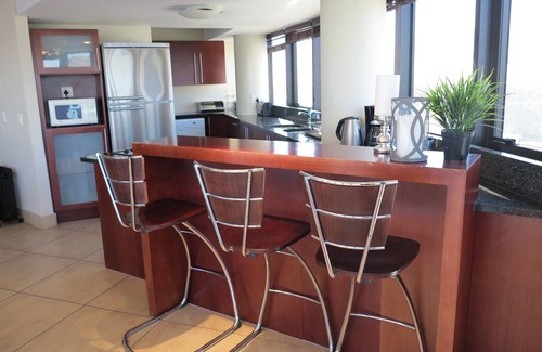 Strand Apartment | Modern apartment with exciting see and mountain views