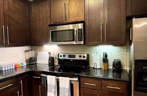 South Main Apartment | Modern Apartment with Pool — 7 mins to NRG