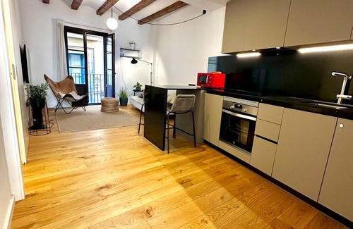 Vic Apartment | Modern Apartment with Rooftop - El Gòtic