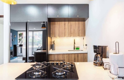 Sabaneta Apartment | Modern Apt: By Medellín, Park, Dining, Balcony, Nightlife, WiFi & Self Check-in