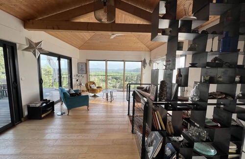 Corconne House | Modern architect build eco wooden house