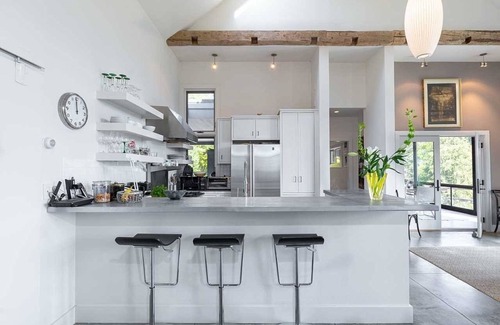 Millerton House | Modern Barn secluded in nature with Views for as far as the eye can see.
