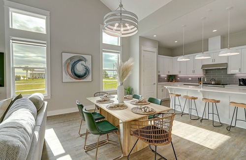 Rockport House | Modern bayfront home with private dock & access to a pool & firepit