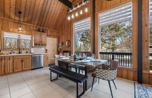 Twin Lakes Cabin | Modern Cabin located near Lake Mary Twin Lakes, WI- Game Room