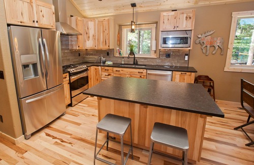 Fairplay Cabin | Modern Cabin on 41 Private Acres of Spruce and Pine Forest