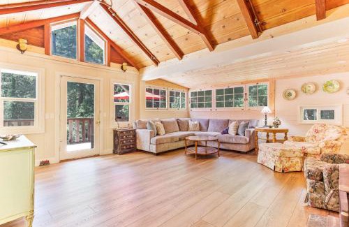 Hacienda House | Modern Cabin Retreat with Swim Spa Hot Tub and Air Conditioning