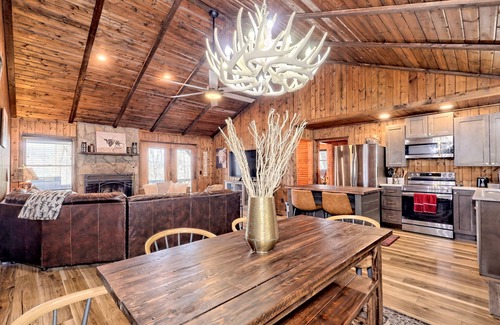 Clayton Cabin | Modern Cabin with Great Views Close to Downtown Clayton