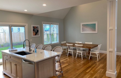 East Falmouth House | Modern Cape Cod home in vibrant beach community - steps to beach; pool access!