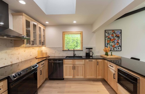 Cairo House | Modern Catskills Retreat with Creek & Fire Pit