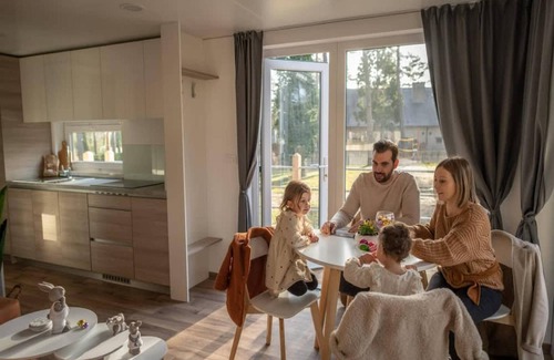 Zutendaal Ski Chalet | Modern chalet with air conditioning