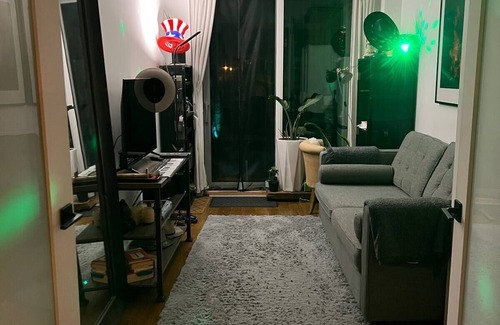 Bedford-Stuyvesant Apartment | Modern chic 2BD w/office TV room & garden