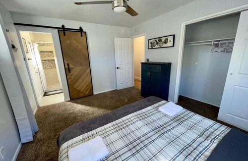 Flagstaff House | Modern Chic 4-Bedroom Home with Wood Stove Fireplace
