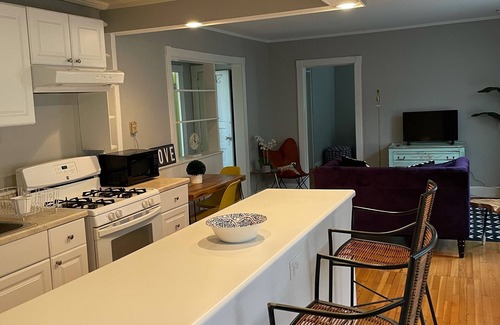 Kenwood House | Modern Coach House 2BR/1BA/Den in Hyde Park/Kenwood, walk to U of C & Lakefront