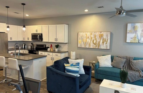 Dunean Apartment | Modern Comfort in Gated 2BR Apartment with Parking