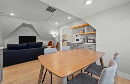 Speer Apartment | Modern Comfort Meets Historic Charm with Parking & Dog-Friendly