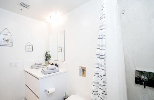 Mount Pleasant Apartment | Modern Condo with AC Gym and Parking near Olympic Village for 5