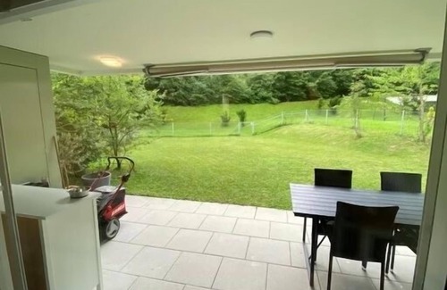 Seedorf Apartment | Modern Condo with fenced yard, near lake, hiking trail and ski retreat