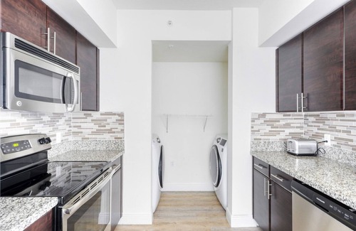 West Little Havana Apartment | Modern Coral Gables 2BR w/W/D, Pool & Gym, near Shops, by Blueground