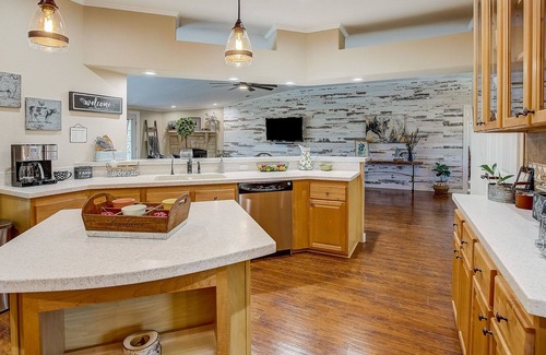Blanco House | Modern country living with two decks, grill, & central AC - close to activities