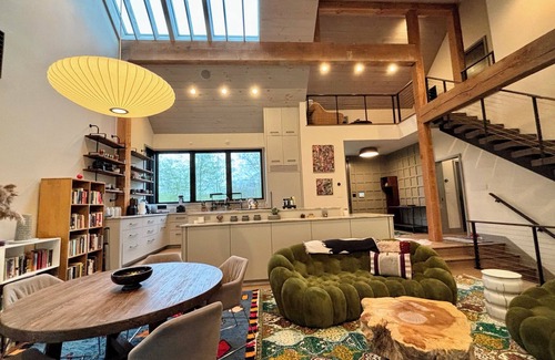 Austerlitz House | Modern Country Retreat with Designer Touches Near Lenox, Stockbridge, & Chatham
