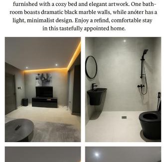 Al Koudh Apartment | Modern Cozy Apartment with Elegant Gray Design & Smart Lighting