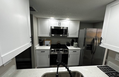 Bearss Plaza House | Modern cozy townhouse- USF-Busch Gardens -Raymond James Stadium -Amelia Arena