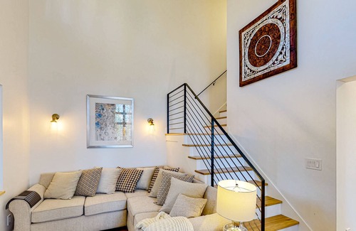 Concord Cottage | Modern creekside cottage with patios, yard & great location for exploring