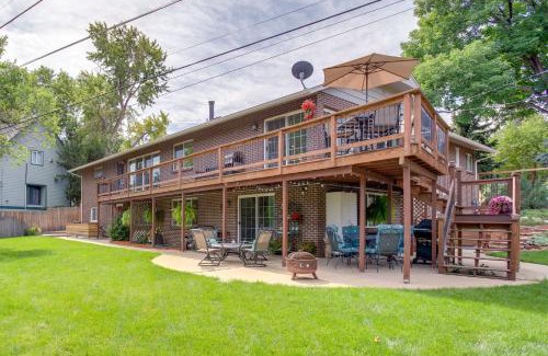 Creighton House | Modern Creekside Home 9 Mi to Downtown Denver
