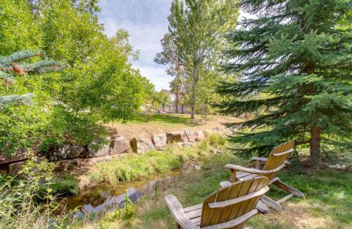 Creighton House | Modern Creekside Home 9 Mi to Downtown Denver