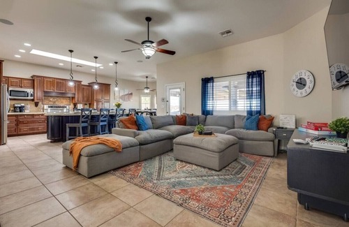 Lake Havasu City House | Modern Desert Stay: Private Pool, Games & Comfort
