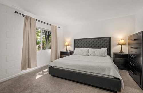 Northeast Reno Condo | Modern dog-friendly condo with WiFi, shared amenities - pool, gym